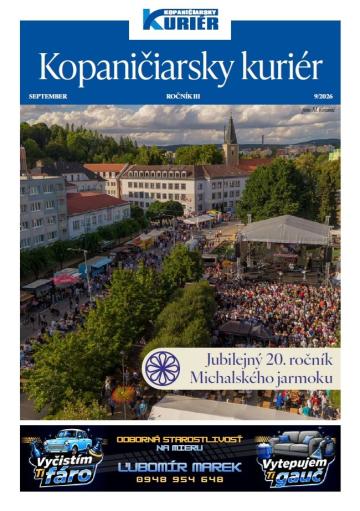 Kopaničiarsky kuriér - september 2026