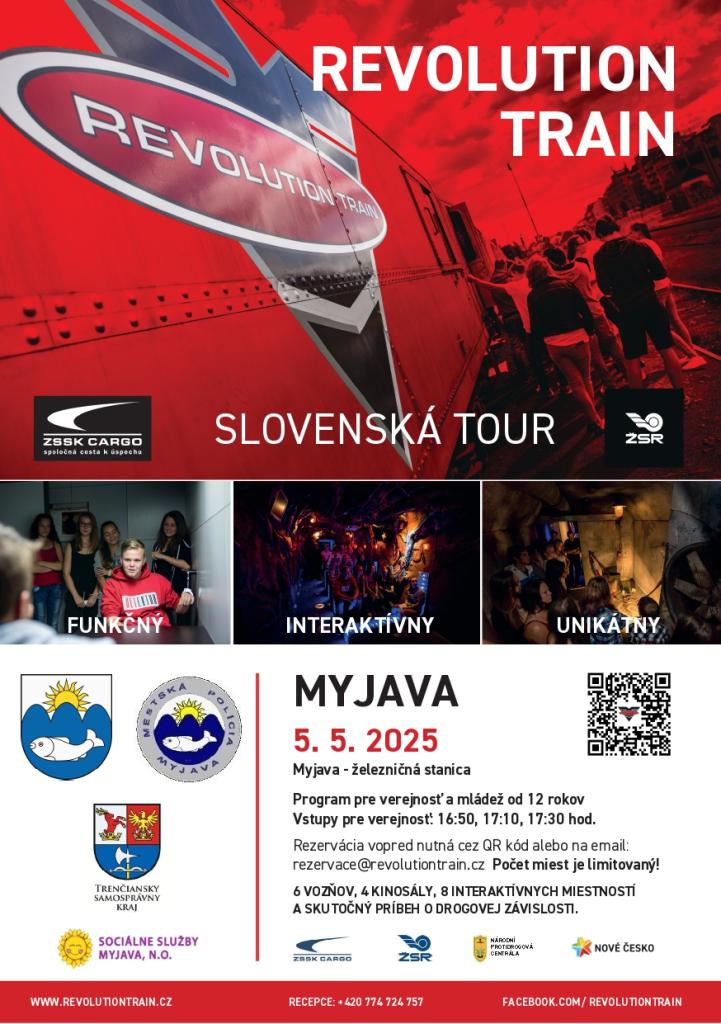 Revolution Train na Myjave