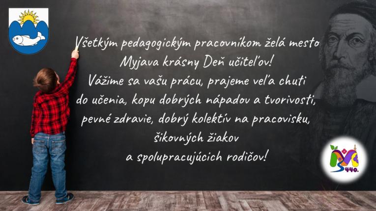 Všetko najlepšie ku Dňu učiteľov!