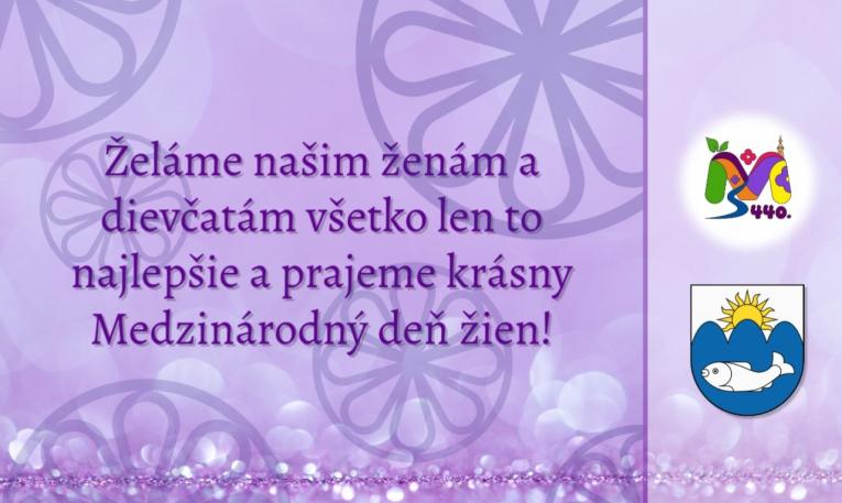 Všetko najlepšie k&nbsp;Medzinárodnému dňu žien!
