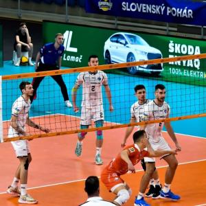 Myjavskí volejbalisti skončili v semifinále Slovenského pohára.
