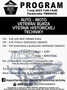 Auto-moto veterán burza a výstava historickej techniky.