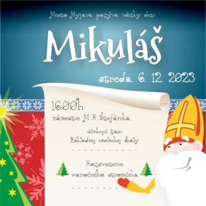 Mikuláš na námestí 2023.