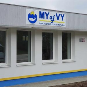 Spoločenské centrum MYajVY otvorené.