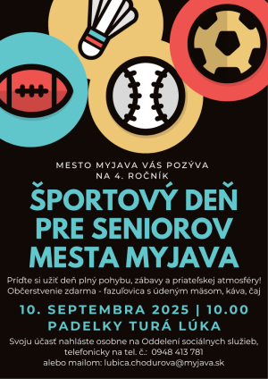 Športový deň seniorov