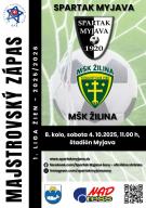 Spartak Myjava - MŠK Žilina