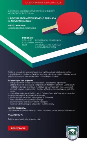 Stolnotenisový turnaj.