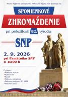 82. výročie Slovenského národného povstania
