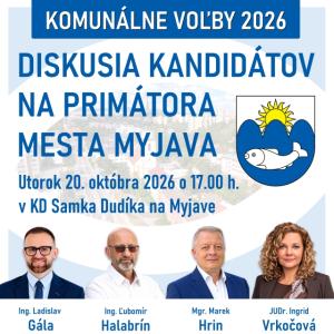 pozvánka na predvolebnú diskusiu